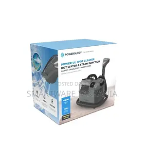 Powerology Powerful Spot Stain Cleaner Hot Water Steam Function