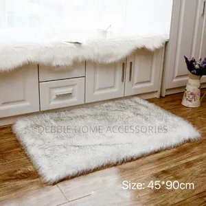 Fluffy Rectangular Shape Rugs