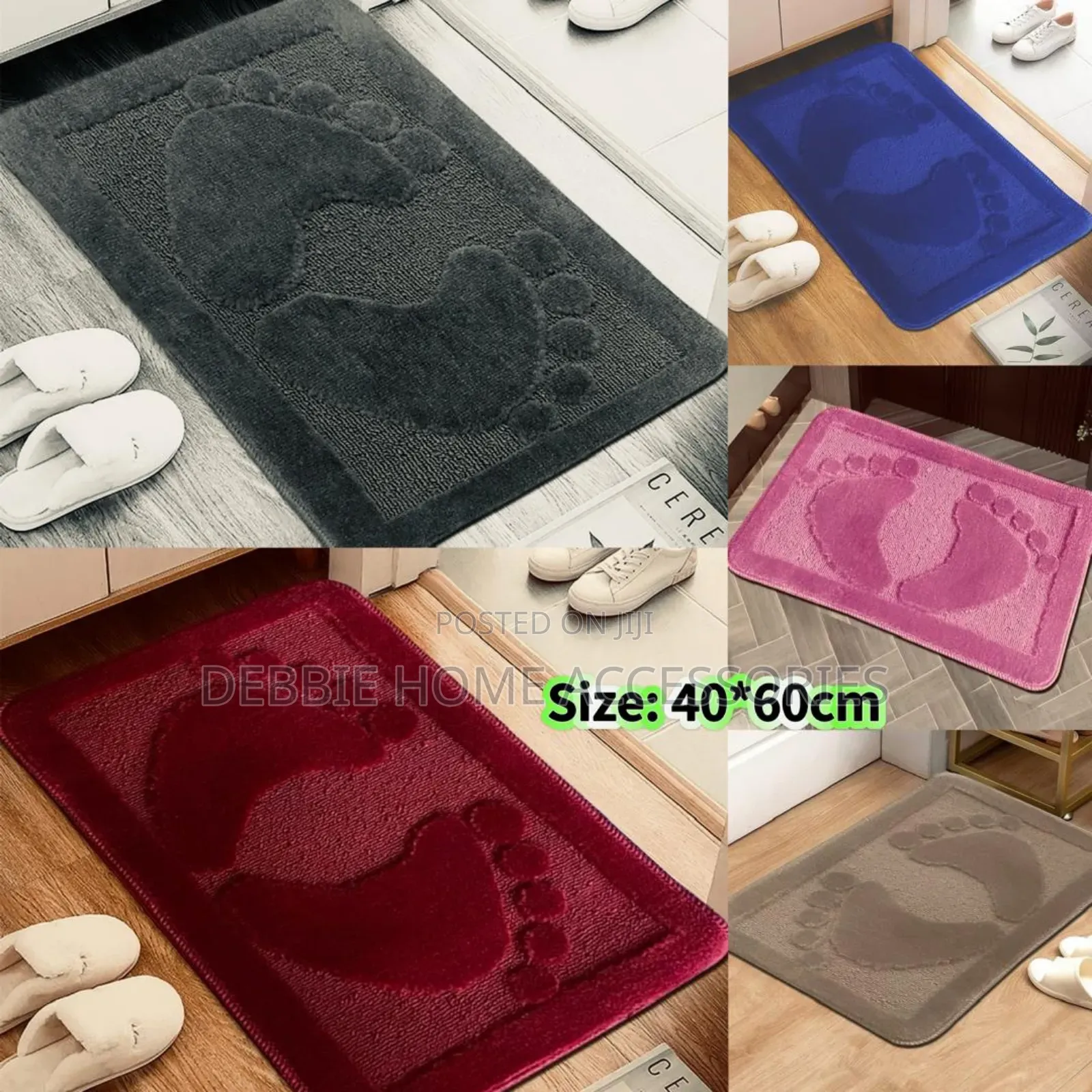Doormat With Foot Print