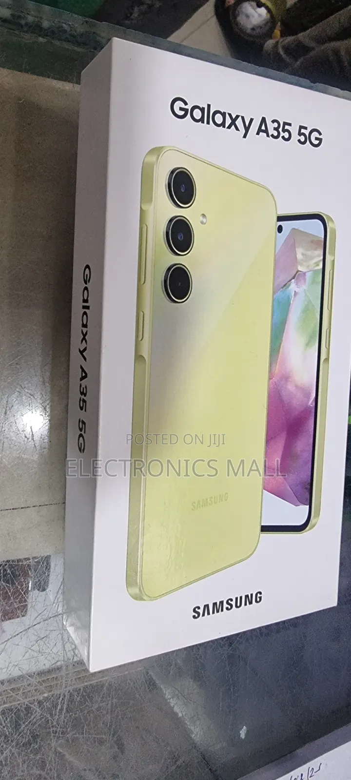 New Samsung Galaxy A35 128 GB Yellow