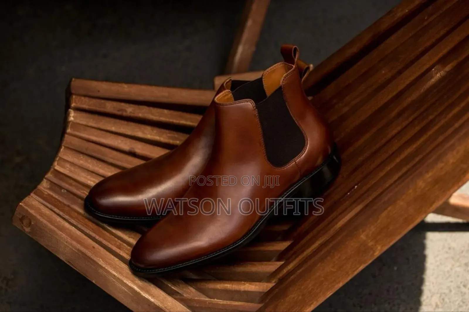 Leather Boots or Buti Za Ngozi Official Za First Class