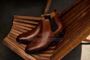 Leather Boots or Buti Za Ngozi Official Za First Class