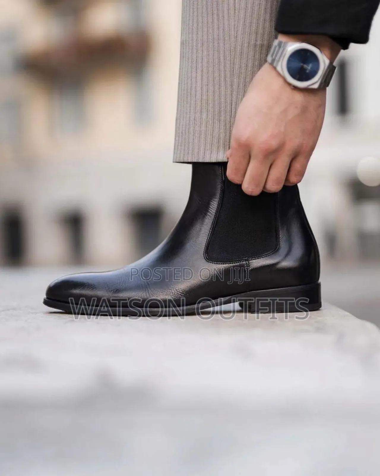 Leather Boots or Buti Za Ngozi Official Za First Class
