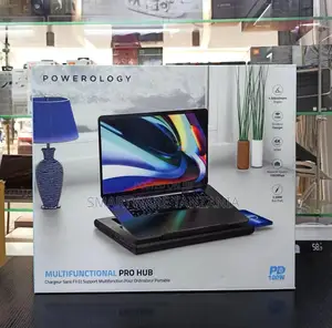 Powerology Multi-Functional Pro Hub Laptop Stand