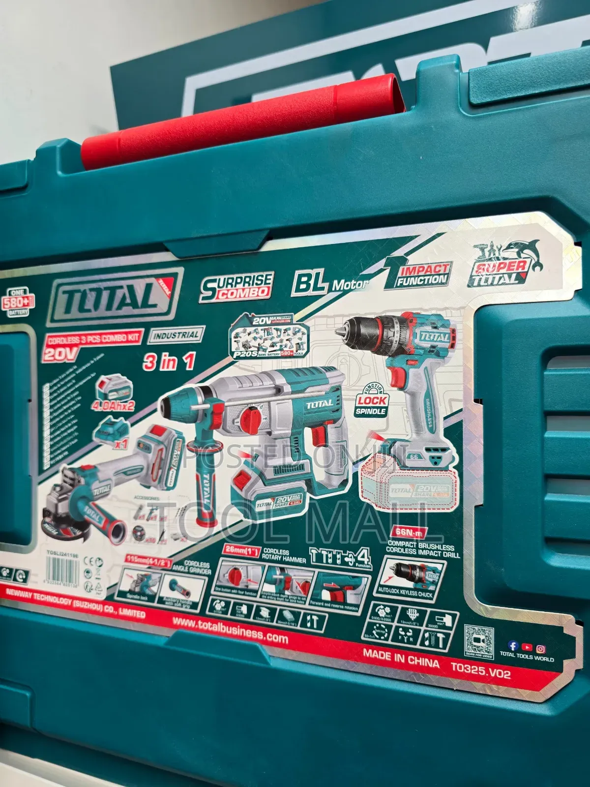 Total 3pc Combo Kit Tosli241198
