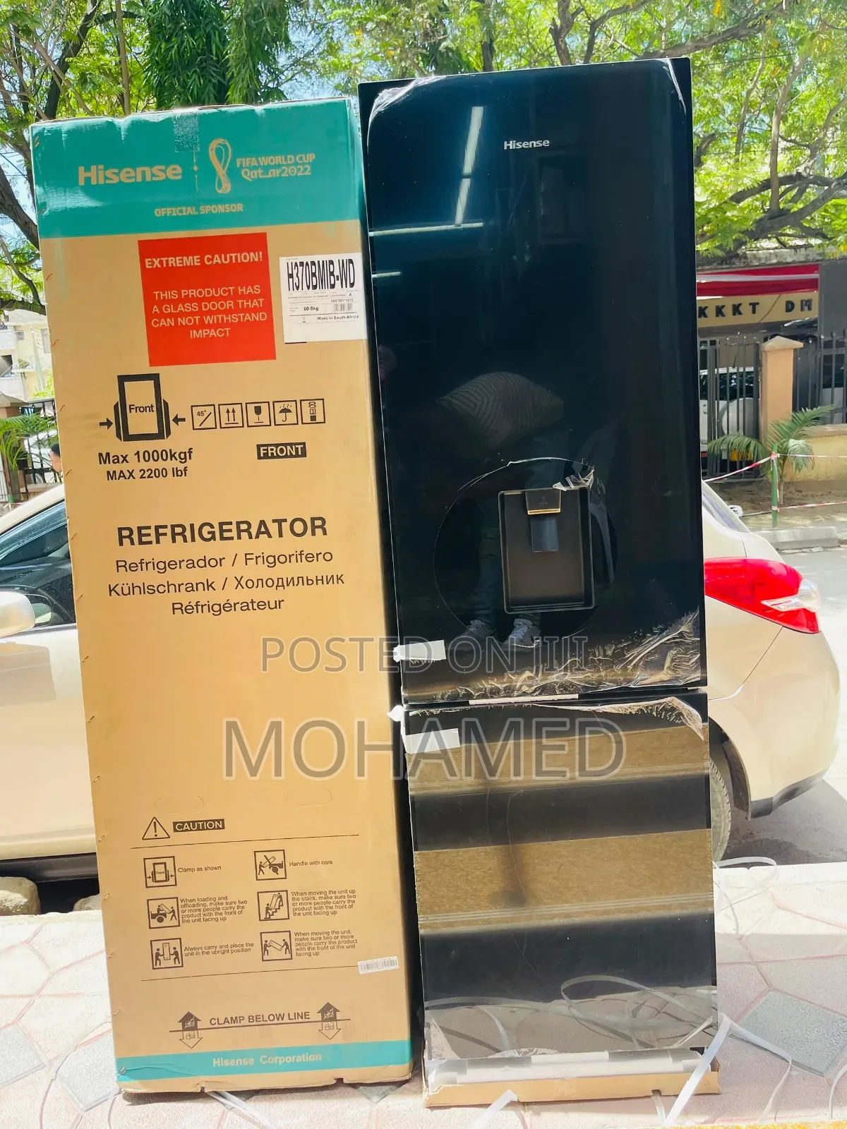 Hisense Fridge Lita 267 Model H370bmib-Wd