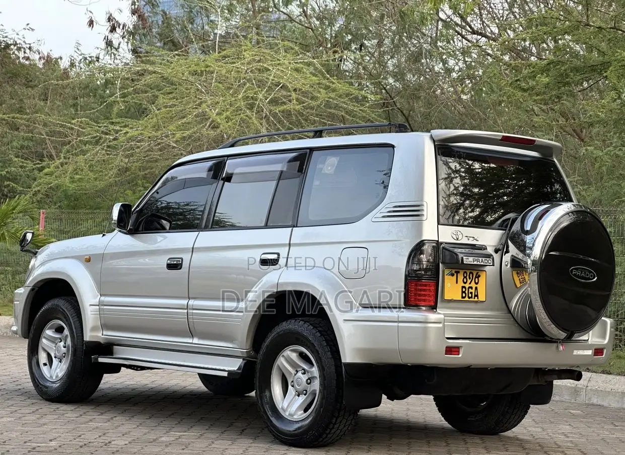 Toyota Land Cruiser Prado 2002 Silver