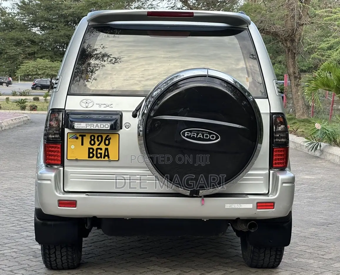 Toyota Land Cruiser Prado 2002 Silver