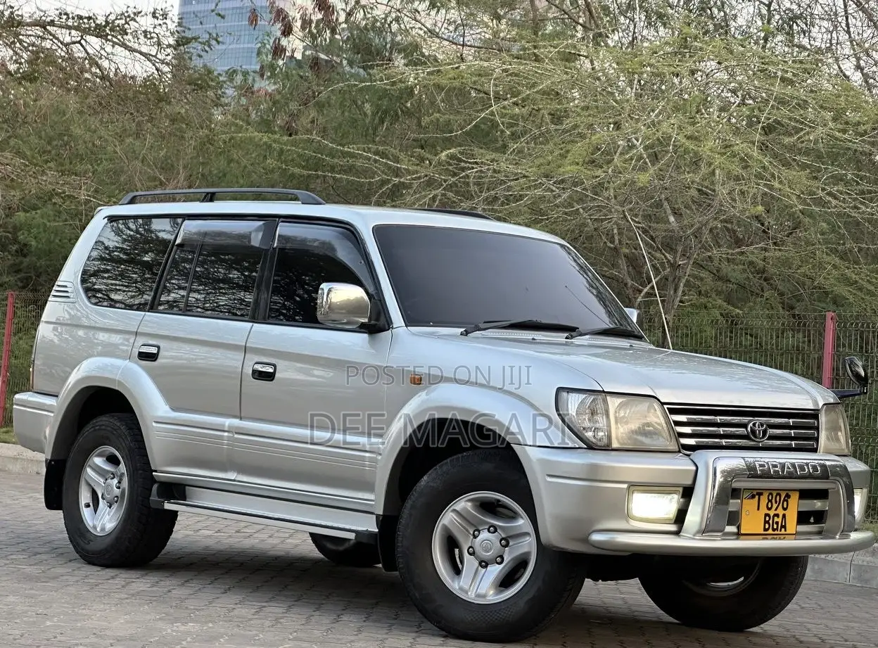 Toyota Land Cruiser Prado 2002 Silver