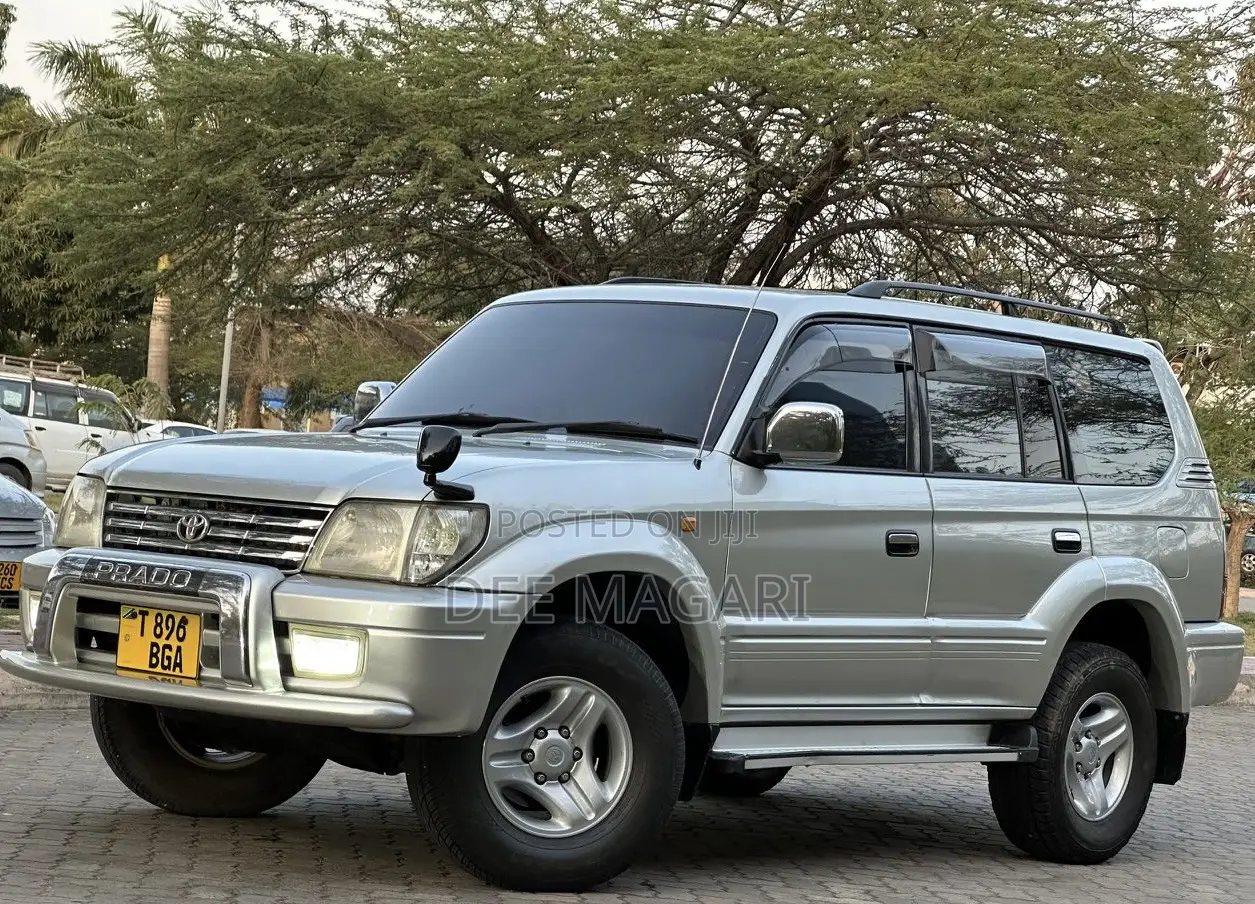 Toyota Land Cruiser Prado 2002 Silver