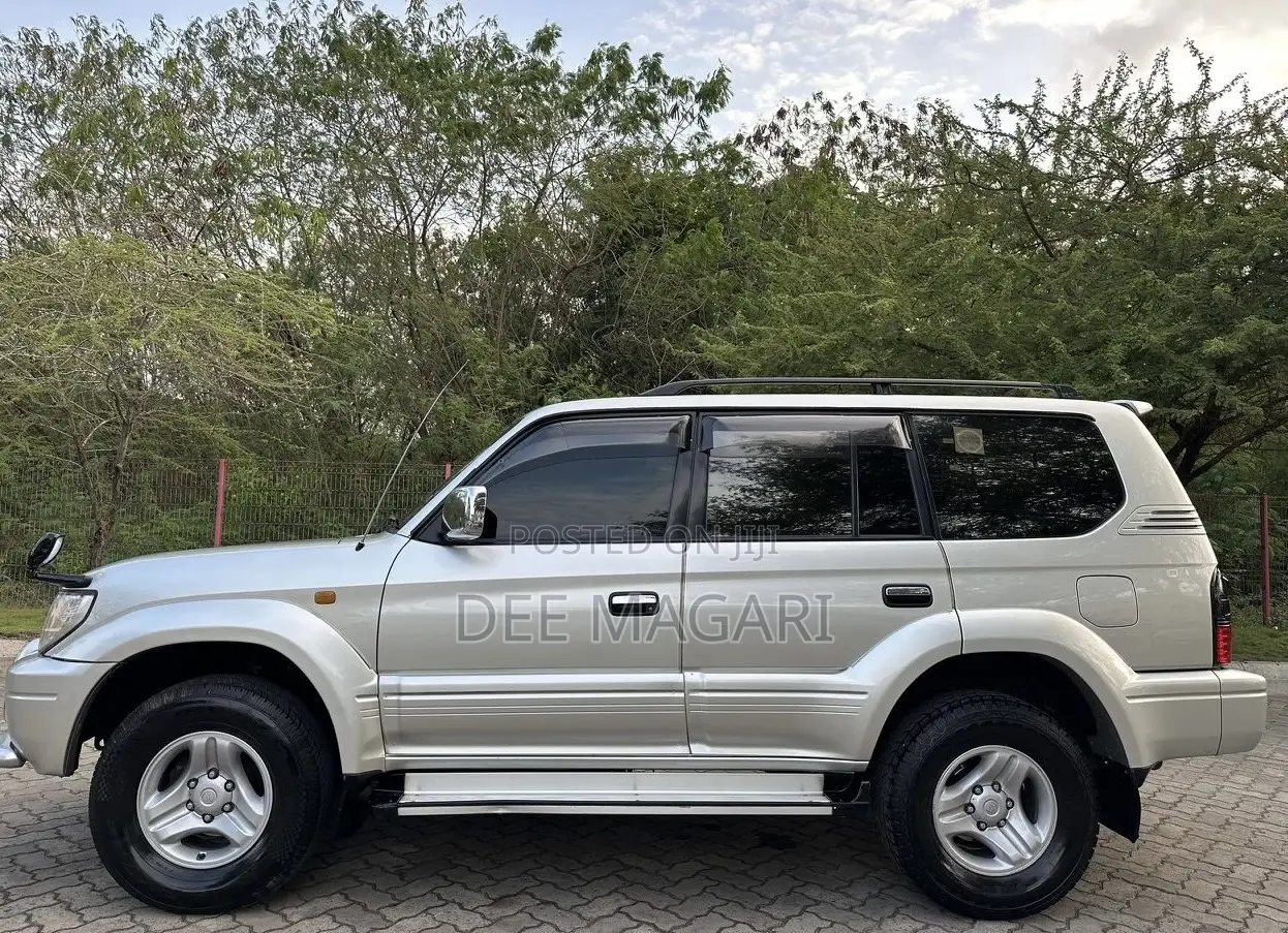 Toyota Land Cruiser Prado 2002 Silver