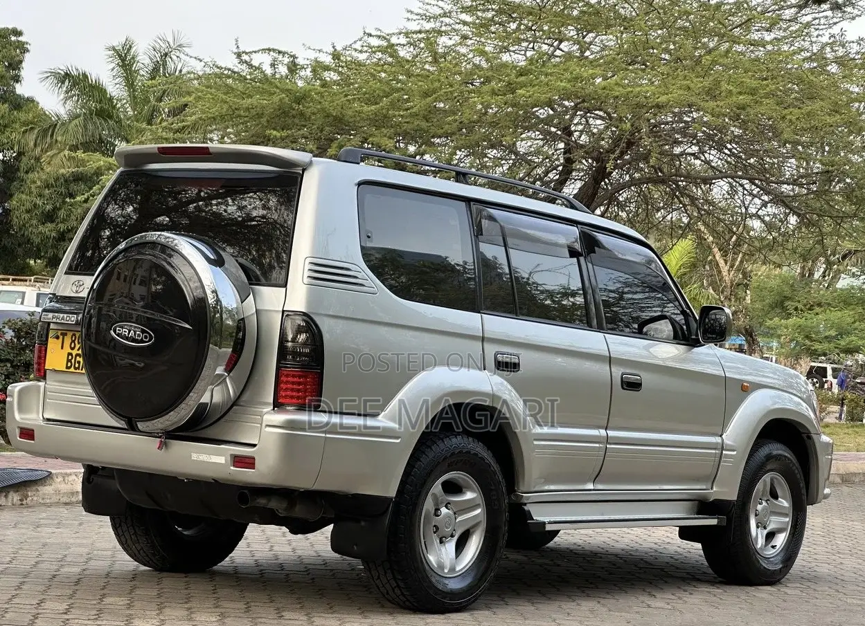 Toyota Land Cruiser Prado 2002 Silver