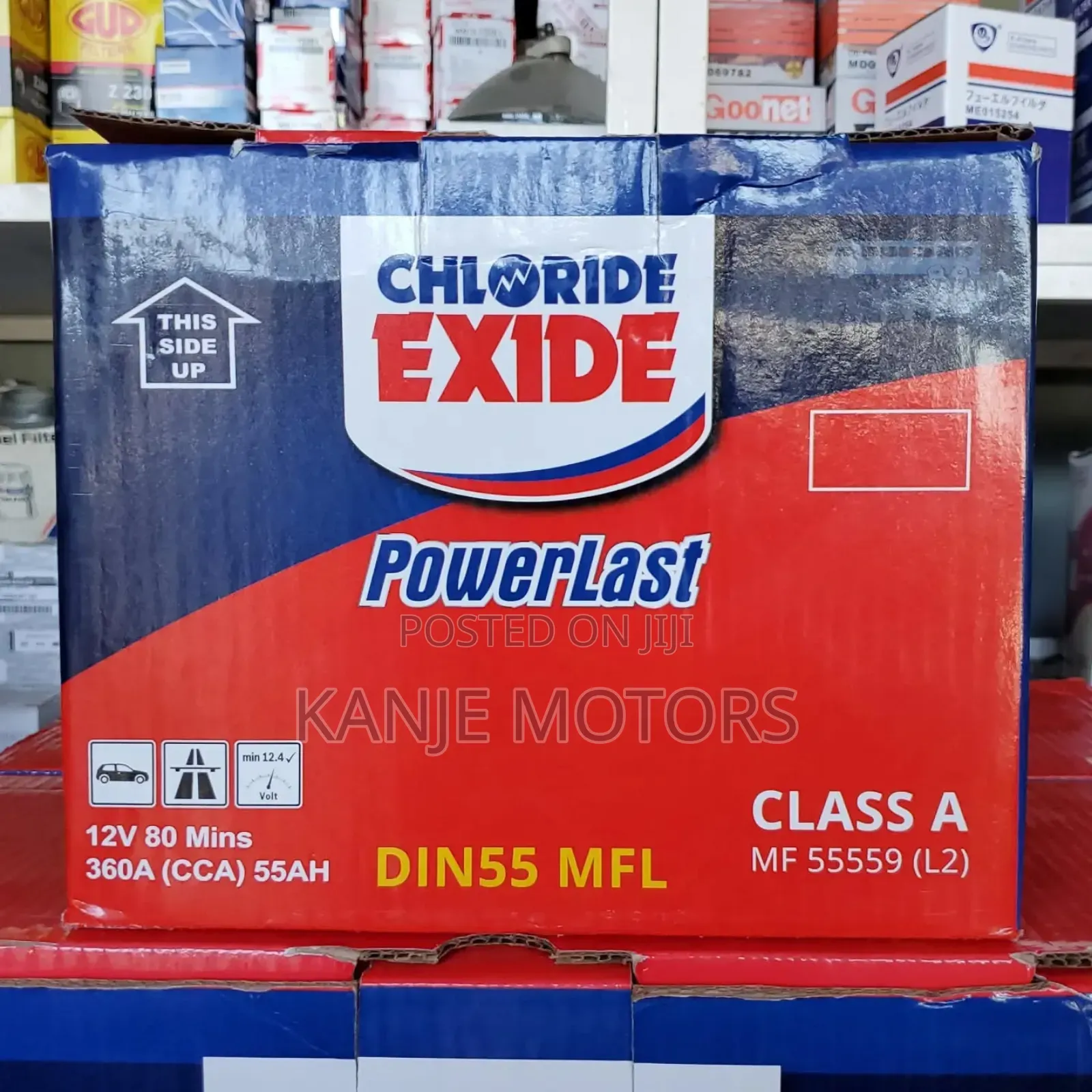 Chloride Exide Battery Din 55