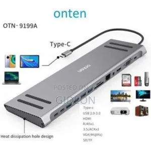 16 in 1 Docking Station With Type- C Input