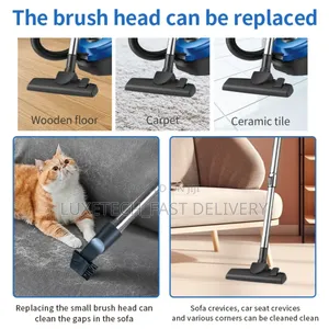 Powerful Sokany Sk‐13014 Vacuum – Easy to Use, Bagless, 1l Dust Cup