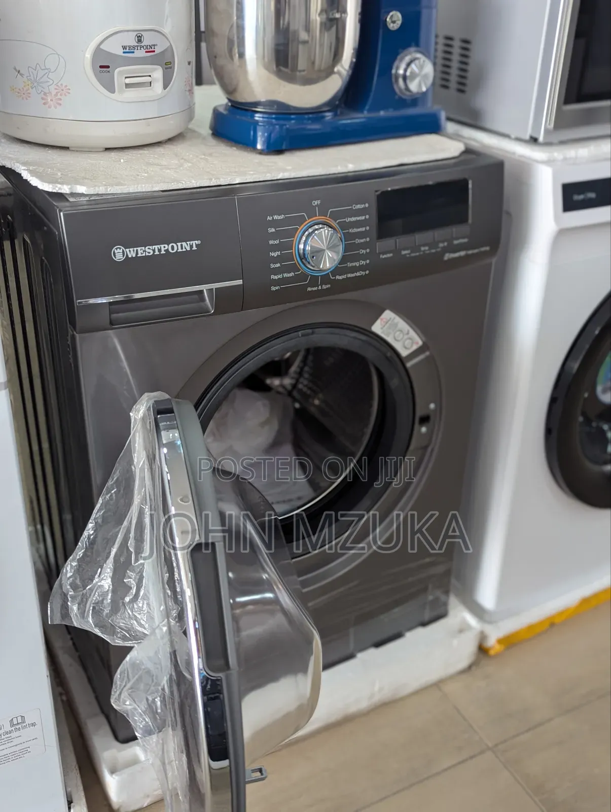 West Point Washing Machine,Inafua,Kukamua Na Kukausha