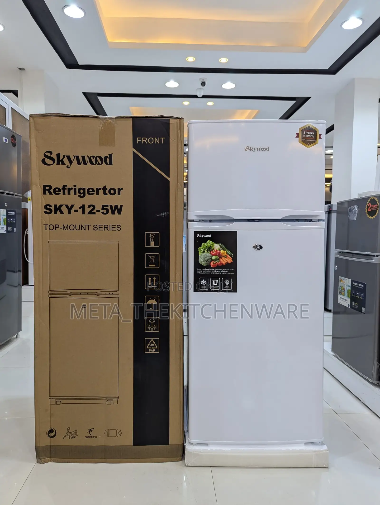 Skywood Refrigerator 125l (Sk 12-5w)