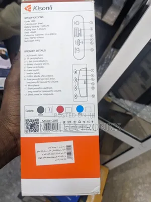 Kisonli Q9s Bluetooth Speaker