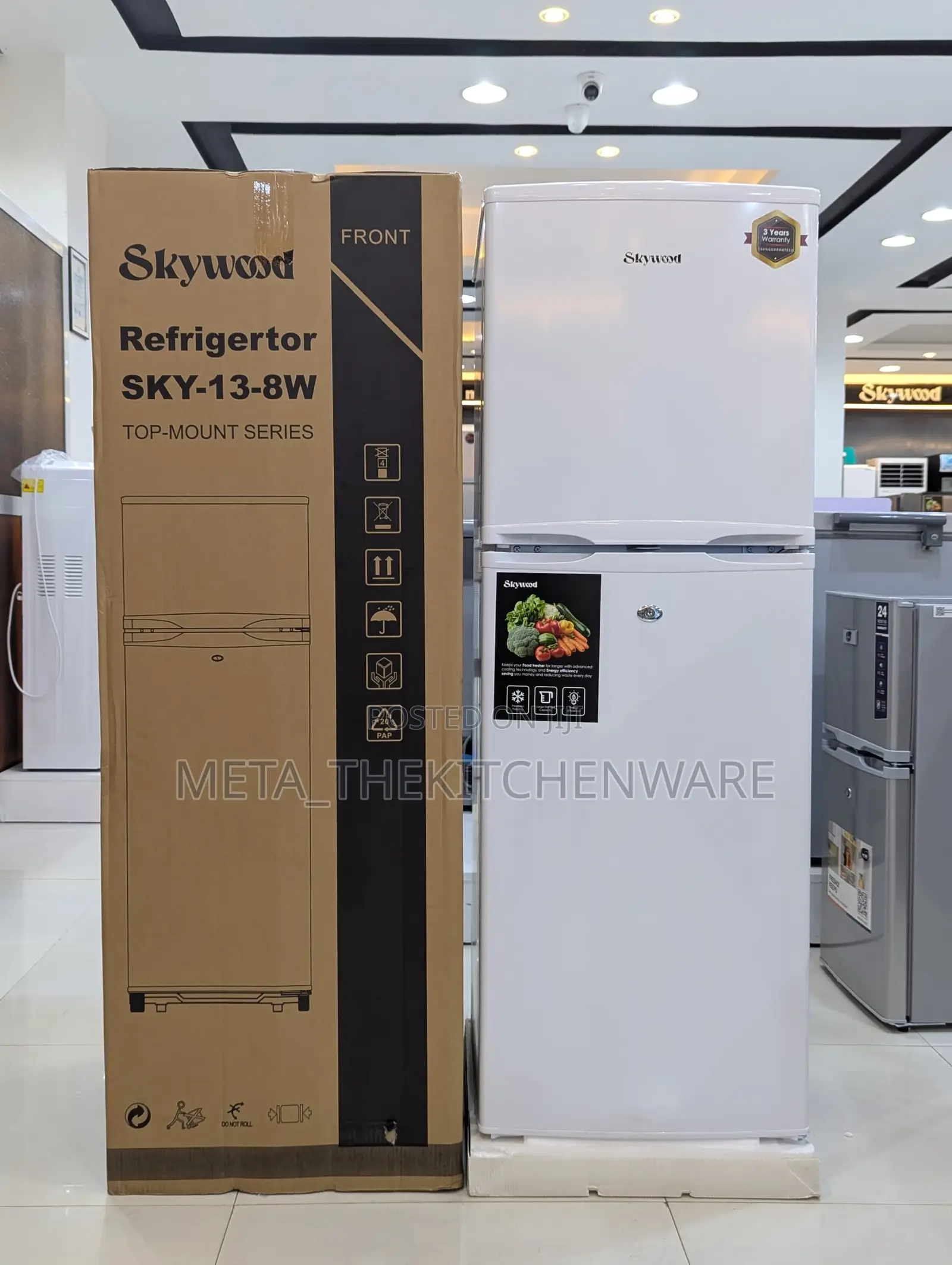 Skywood Refrigerator 156l (Sk 13-8w)