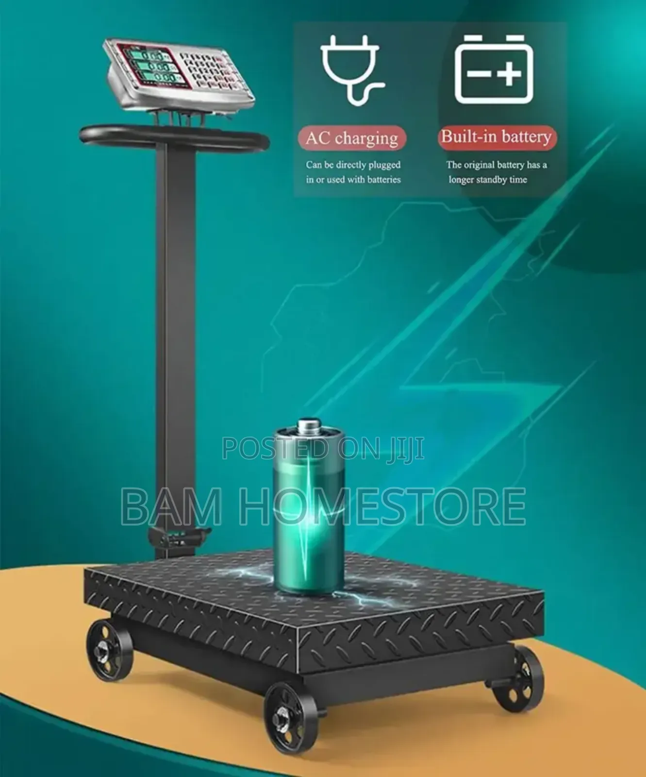 Heavy Duty Weighing Scale 600kg