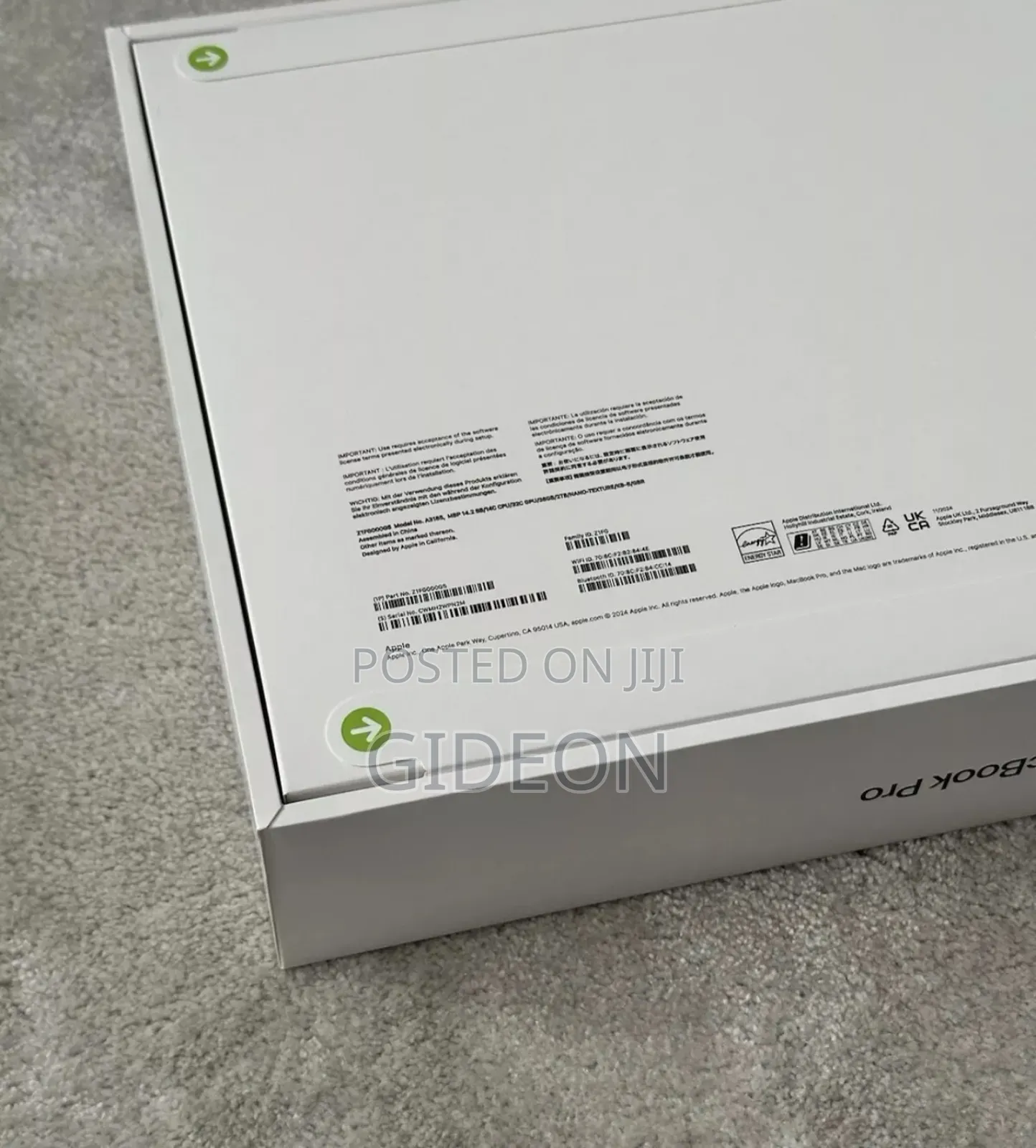 New Apple MacBook Pro 2024 M4 Max 16-Inch 36GB Apple M4 Max SSD 1T