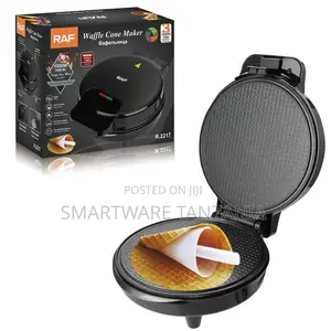 Electric Ice Cream Cone Maker With Roller Waffle Cone and Bowl Maker
