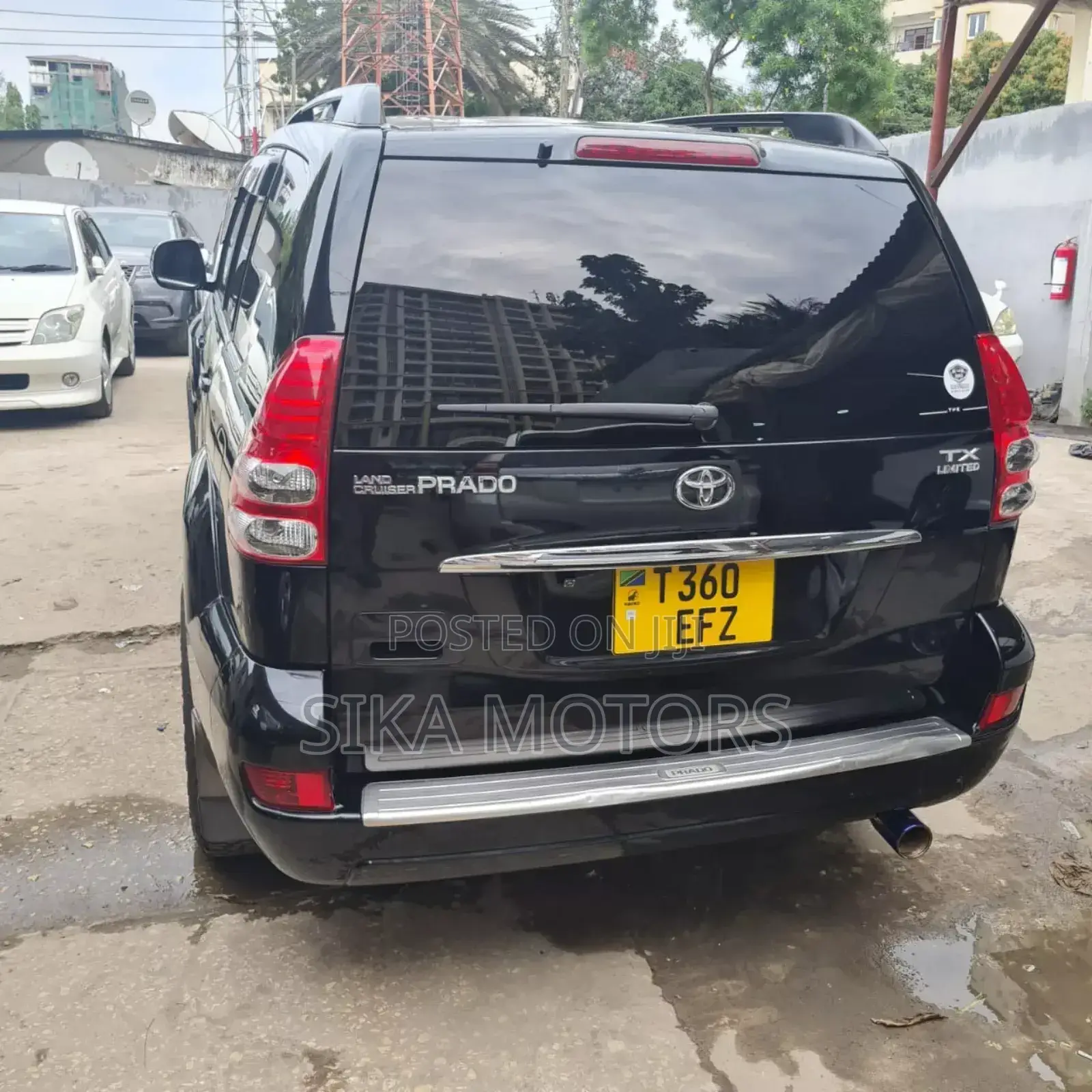 Toyota Land Cruiser Prado 4.0 Petrol TX-L 2006 Black