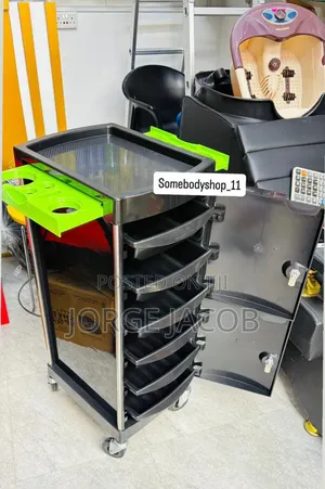 Professional Salon Trolley, in Hair and Beauty Parlors.