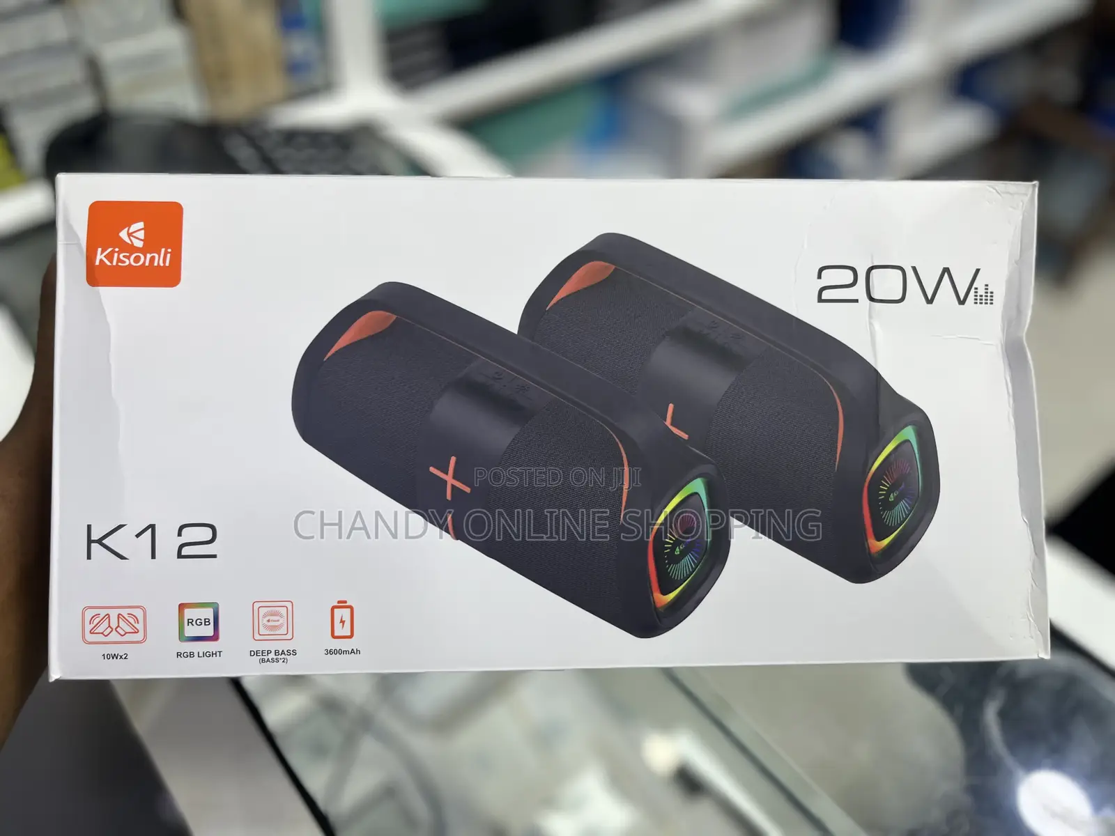 20w Kisonli Portable Bluetooth Speaker