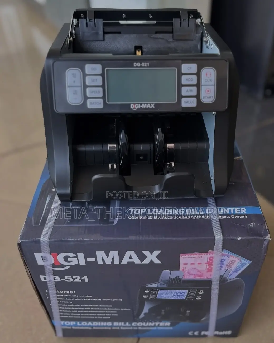 Digi-Max Top Loading Bill Counter