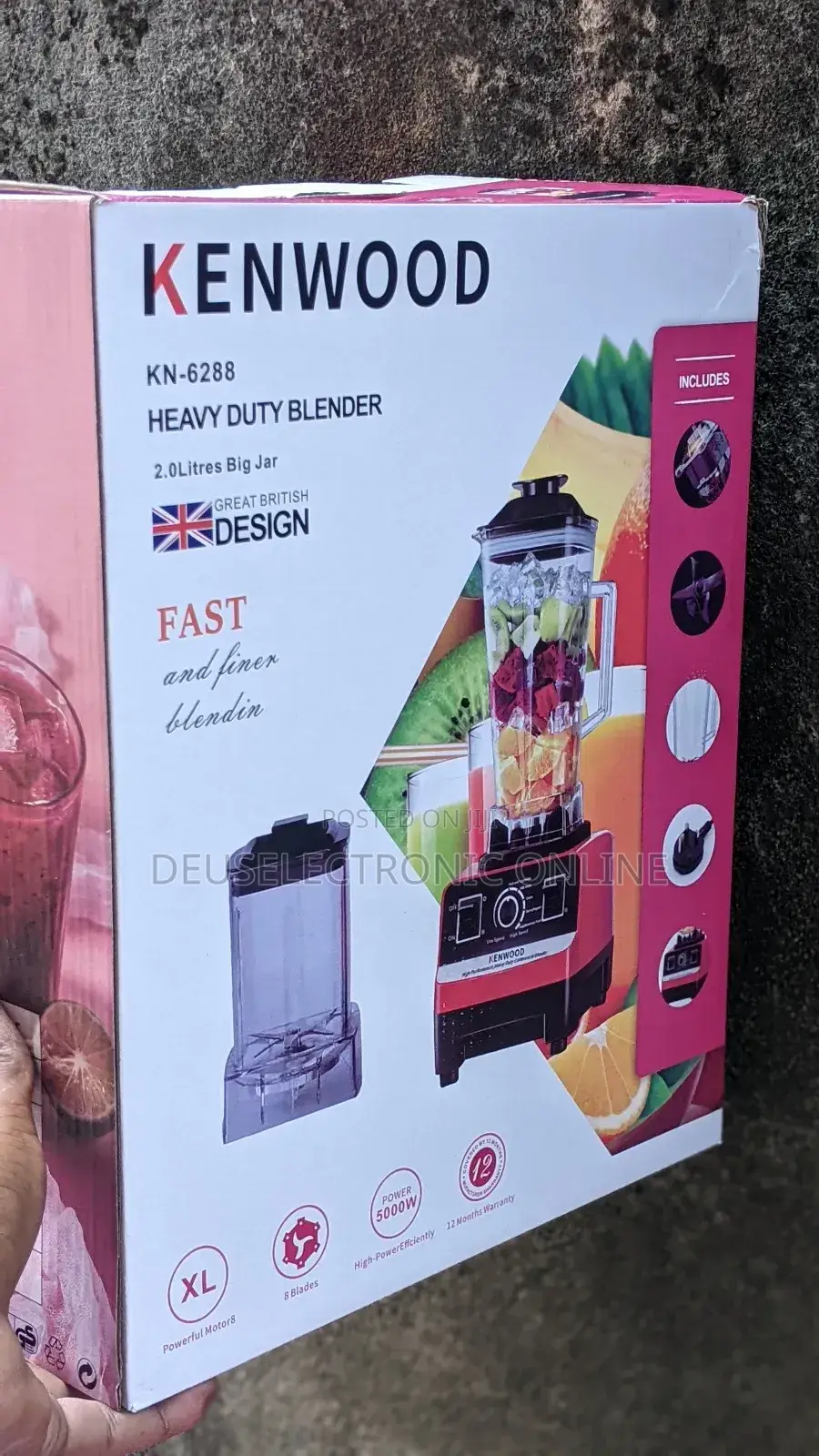 Heavy Duty Blender 2 in 1
