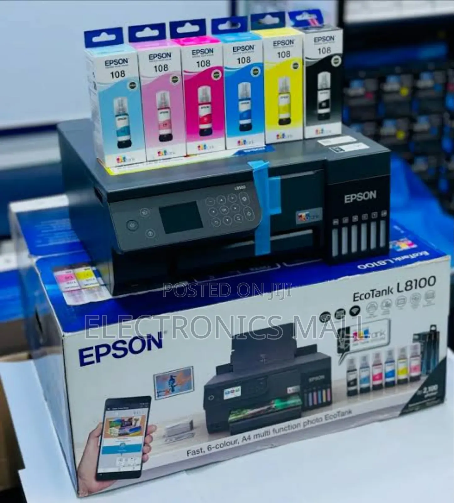 New Epson L8100 All in One Inkjet Printer