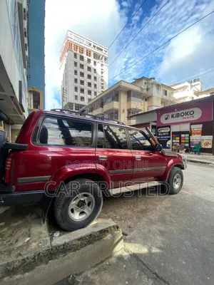 Toyota Land Cruiser HDJ 100 1999 Maroon