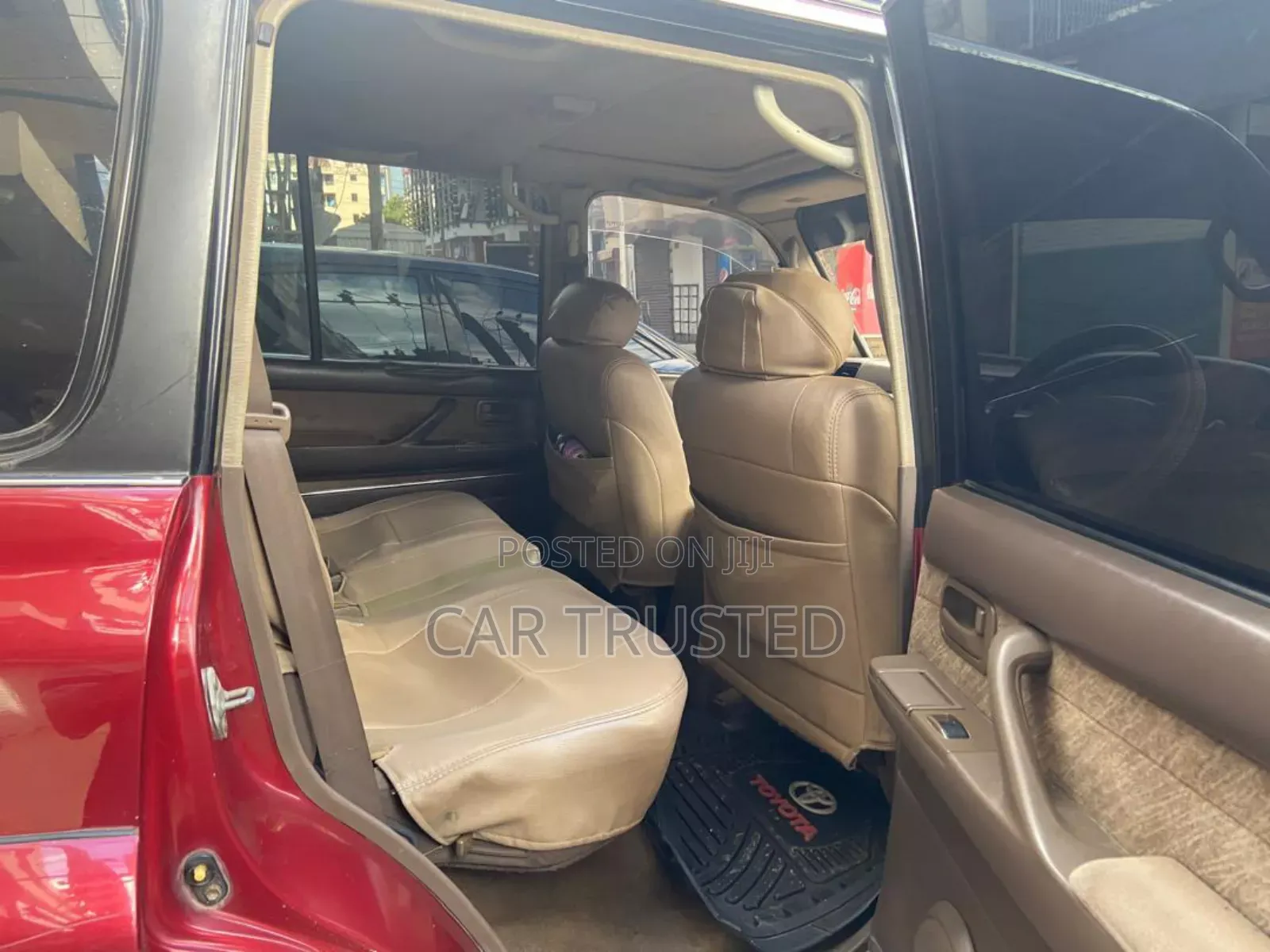 Toyota Land Cruiser HDJ 100 1999 Maroon