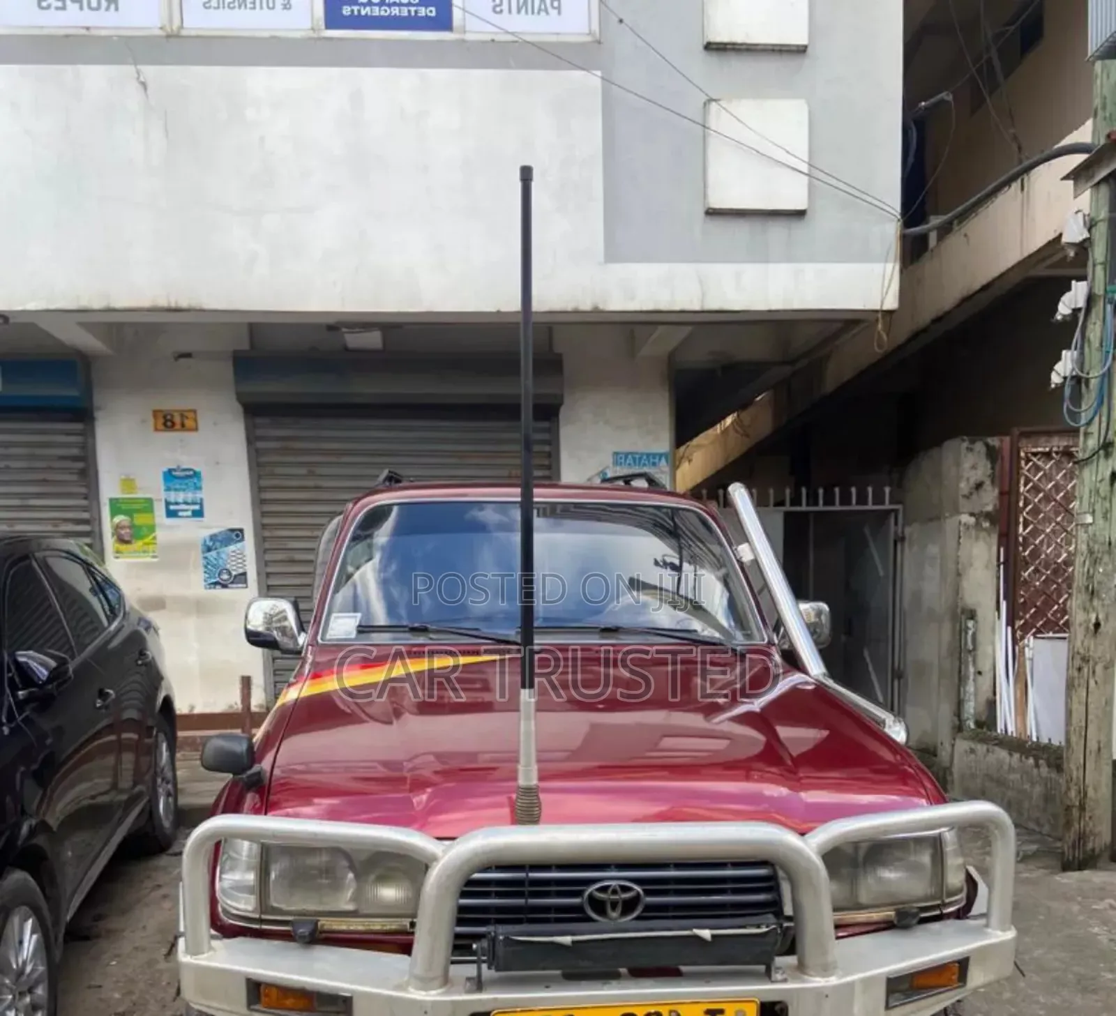Toyota Land Cruiser HDJ 100 1999 Maroon