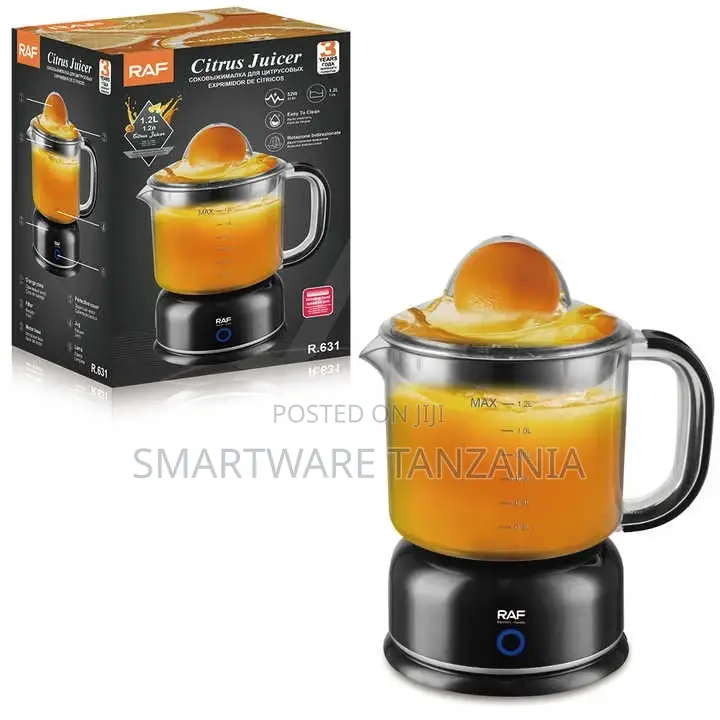 Electric Citrus Juicer, Orange Juice Maker, Lemon Squeezer, 1.2 L