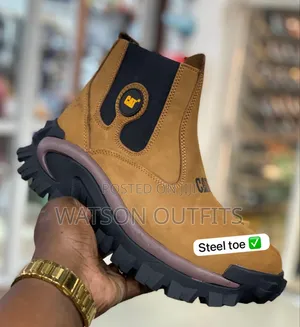 Steel Toe Boots or Buti Official Zenye Chuma Mbele