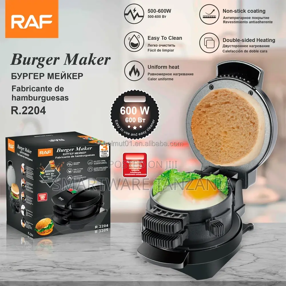 Quick Breakfast Maker for Burger, Sandwiches, Eggs, Burger Maker