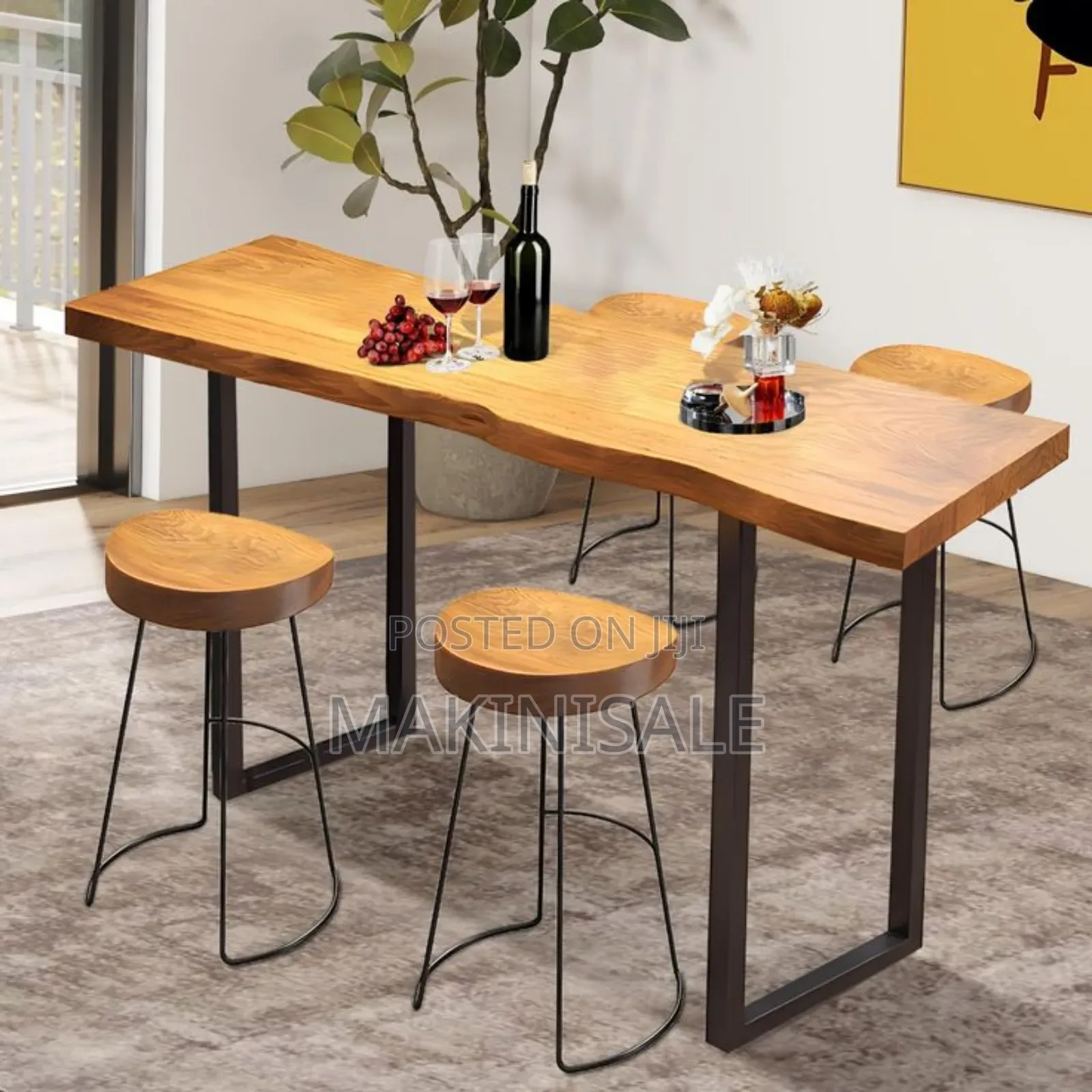 Bar Table Pamoja Na Viti Vyake