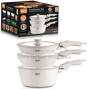 Pots and Pans Set Non-Stick 3in1 Cookware Sets With Detachable Handle