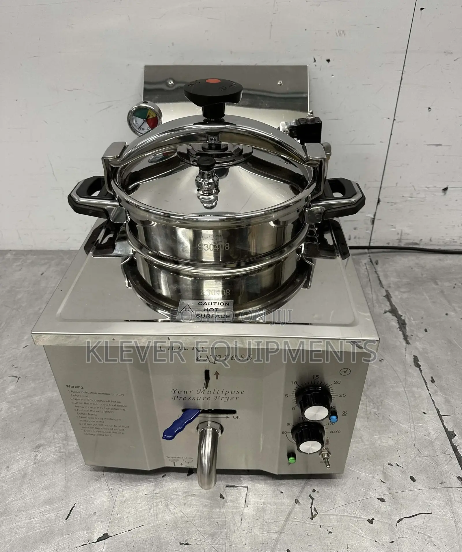 MDXZ-16 - 16l Commercial Electric Pressure Fryer