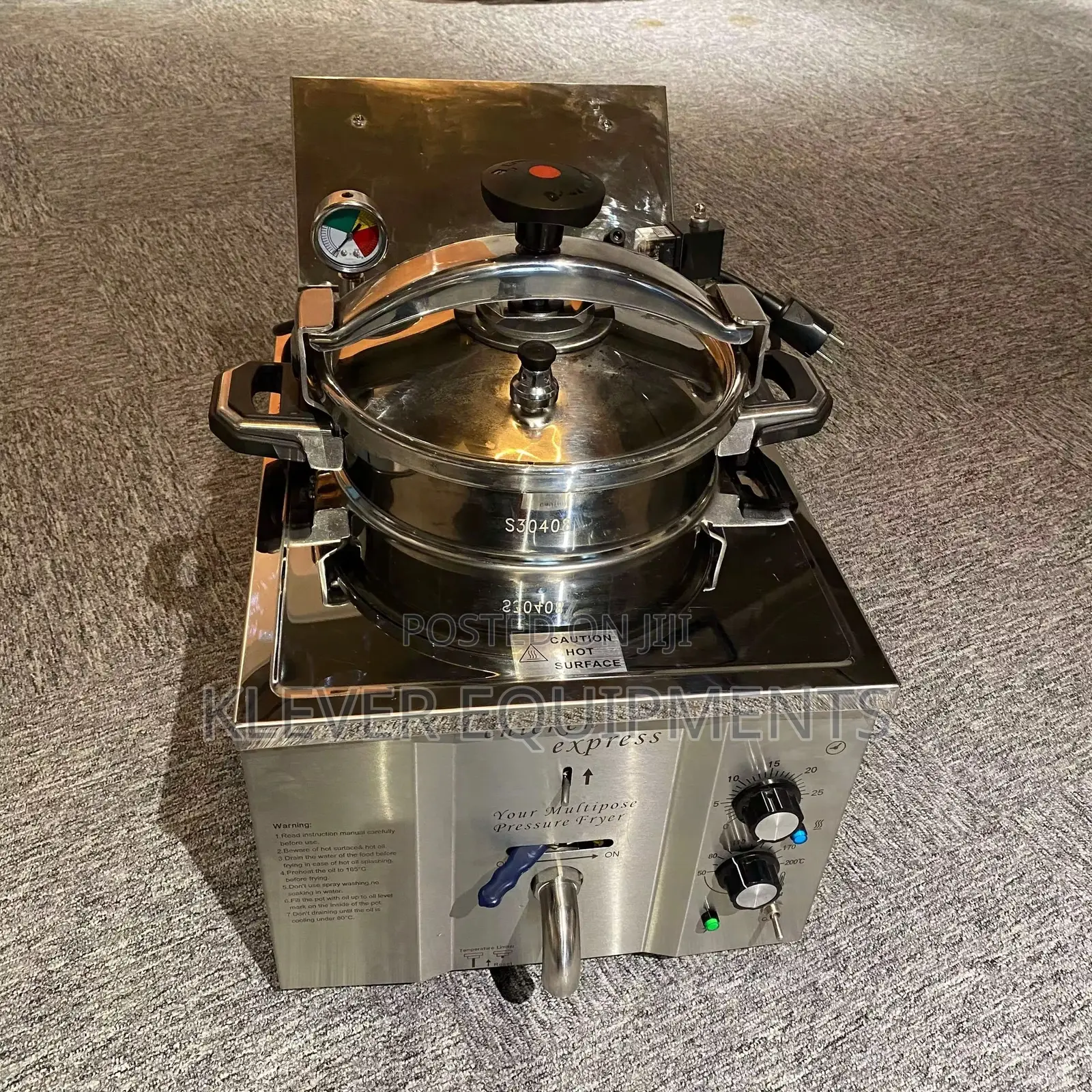 MDXZ-16 - 16l Commercial Electric Pressure Fryer