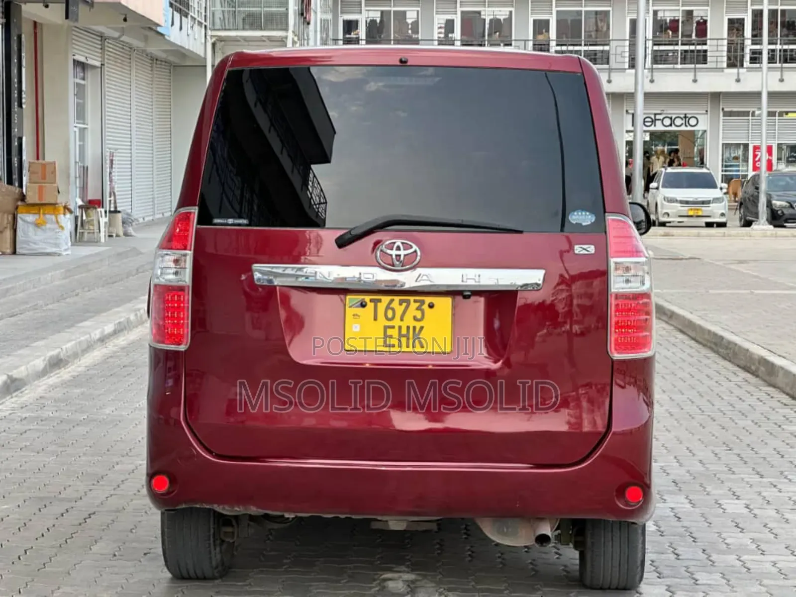 Toyota Noah 2008 Burgundy