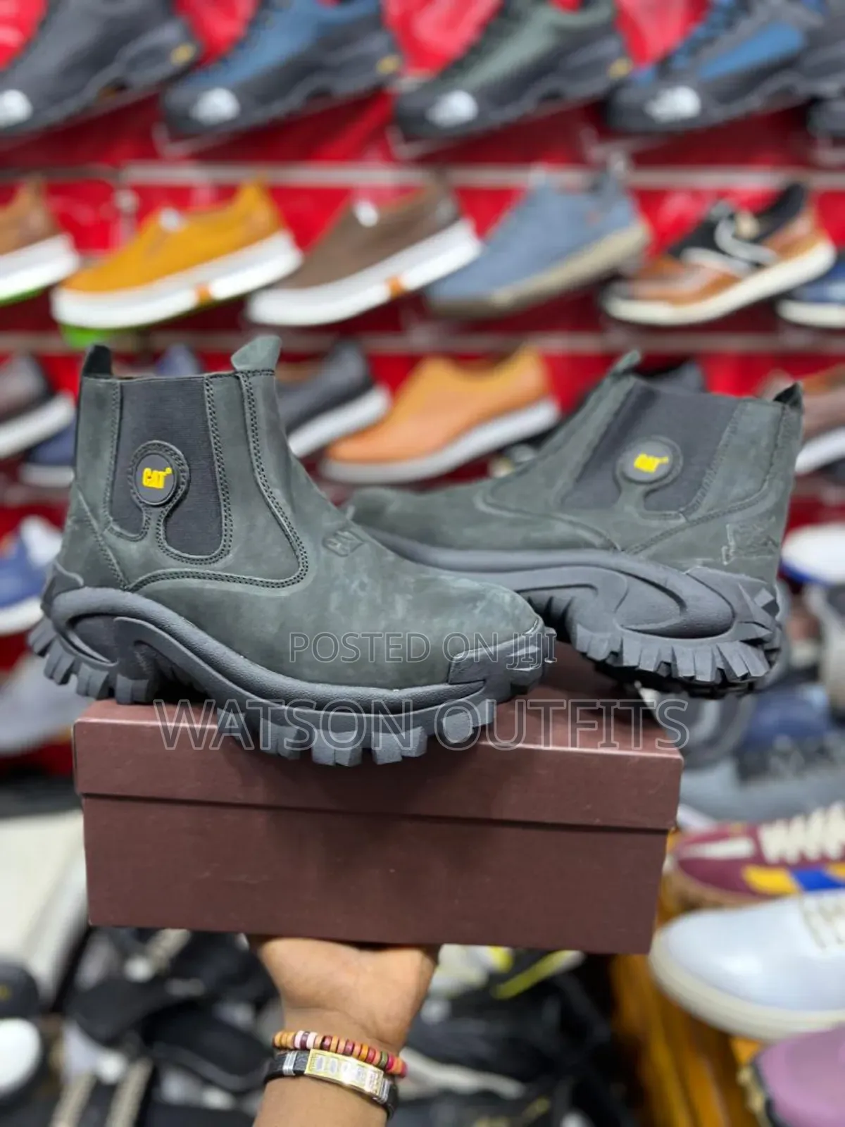 Steel Toe Boots or Buti Official Zenye Chuma Mbele