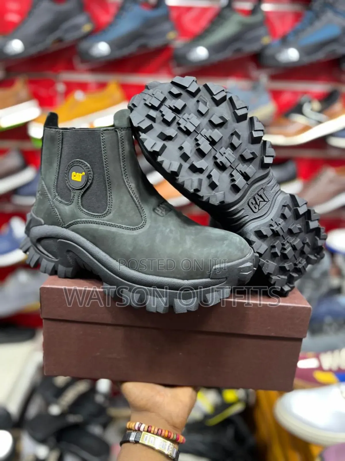 Steel Toe Boots or Buti Official Zenye Chuma Mbele