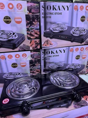 Sokany Jiko La Umeme Plate 2