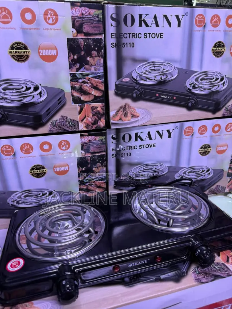 Sokany Jiko La Umeme Plate 2