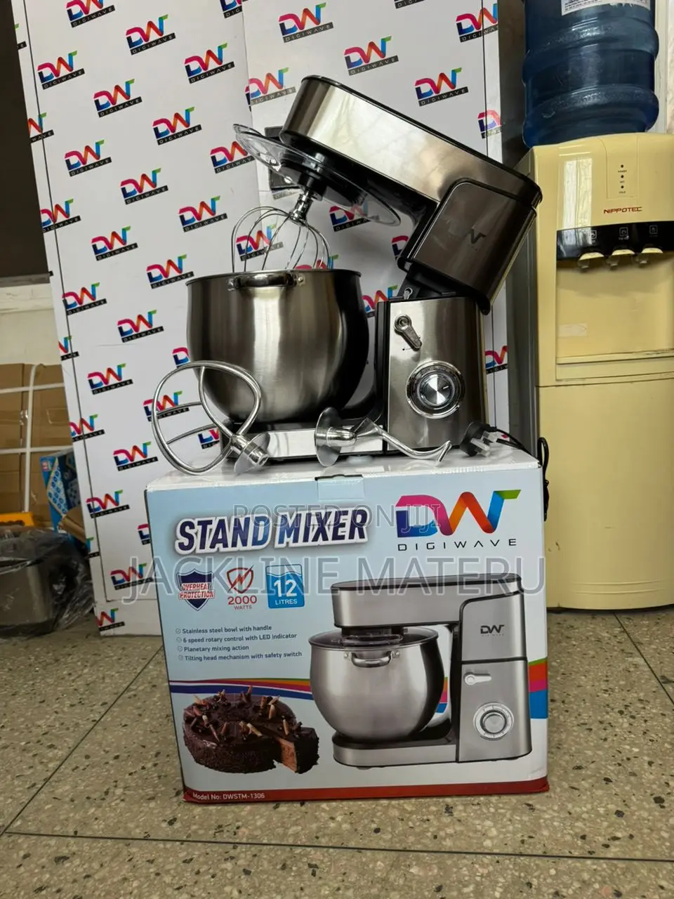 Dw Stand Mixer 12liter 3in1