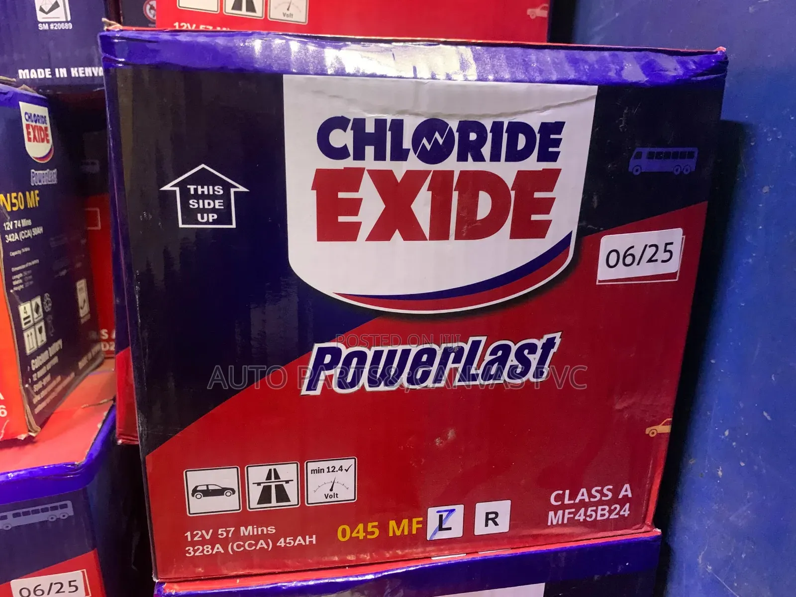Chloride Exide Battery N45l