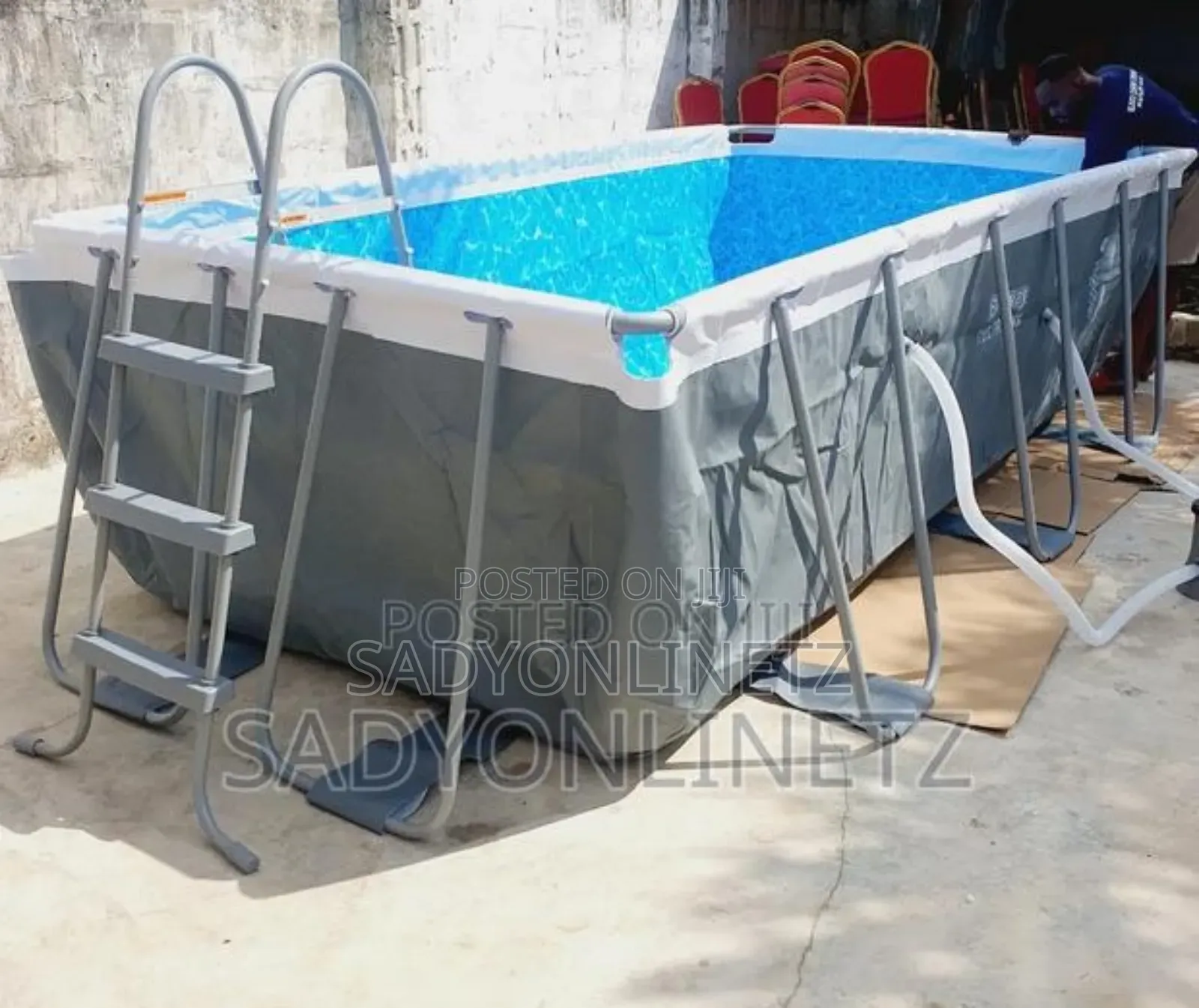 Power Steel Swimming Pool 4.04meter
